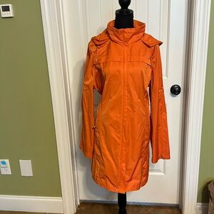 Orange RFT Rainforest rain jacket